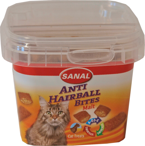Sanal kattensnack hairball cups 75 gram