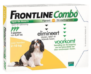 Frontline combo hond s 2-10kg 3 pip