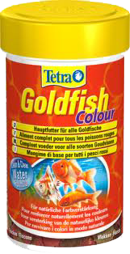 Tetra goldfish colour vlokken 100ml/20gr