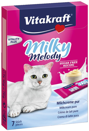 Vitakraft milky melody pure melk 70gr