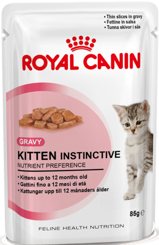 Royal canin kitten instinctive saus 85gr