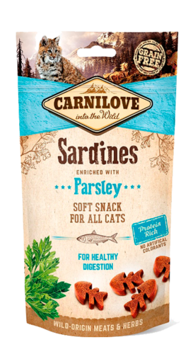 Carnilove soft sardines with parsl 50gr