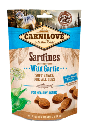 Carnilove soft snack sard met wild 200gr