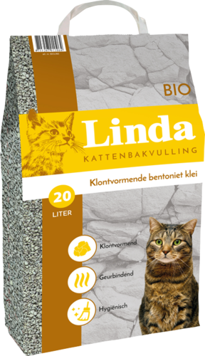 Linda bio-kattenbakvulling 20 ltr