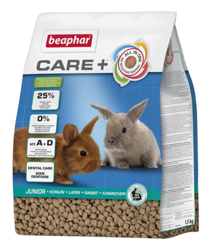 Beaphar care+ konijn junior 1,5kg