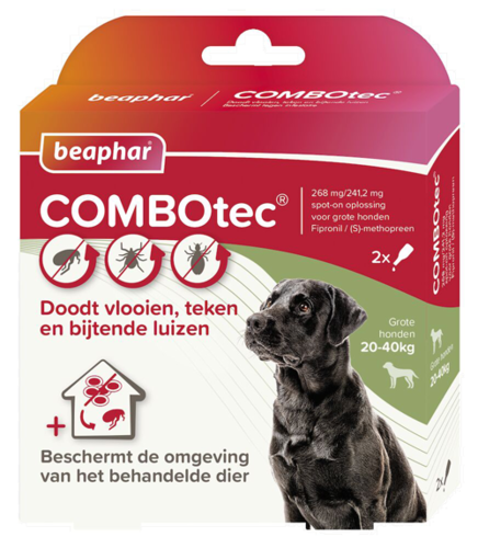 Beaphar combotec hond 20-40kg 2pip