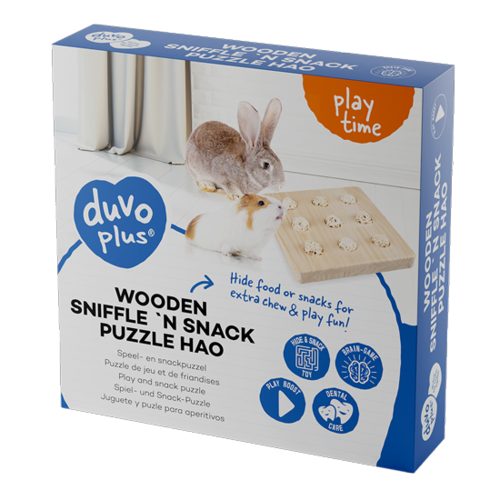 Duvoplus houten sniffle `n snack puzzle
